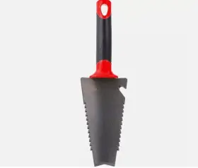 Radius Garden 817085016785 Heavy Duty Root Slayer Trowel Carbon Steel Blade Ripsaw Teeth