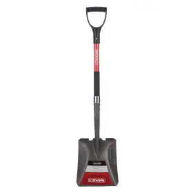Ts005 Radius Garden Premium D-handle Square-point Shovel Steel Shaft