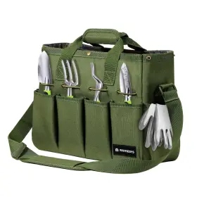 900d Raynesys 723314097992 Garden Tote Bag Gardening Tool Organizer With Pockets And Handle Hea