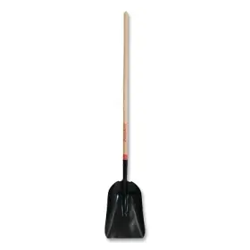 1412100 Razor-back Steel Hollow-back Shovel 12 In W X 17 L Blade 51 White Ash Straight
