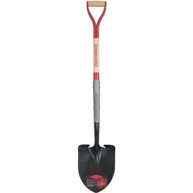 2594200 Razor-back Digging Shovel 25.75 Inch Wood Handle Heavy Gauge Steel Blade Supersocket