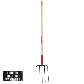 2826500 Razor-back 5-oval Tine Forged Manure Fork