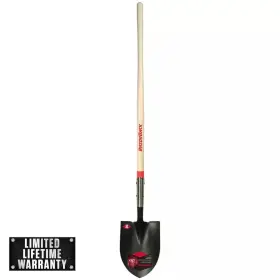 Razor-back 445025852839 48 Inch Wood Handle Digging Shovel