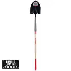 Razor-back 445038812820 Poweredge 48 Inch Wood Handle Super Socket Digging Shovel