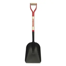 50139 Razor-back Steel Scoop 15 In L X 11 W Blade 30 North American Hardwood D-grip