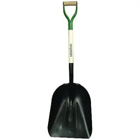 53121 Razor-back Steel Scoops 19 In X 15 Blade 27 White Ash D-grip Handle The Ames