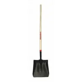 54246gr Razor-back Scoop Shovel Steel Blade Wood Handle 48in No 2 14ga Heavy Duty Coal Stone