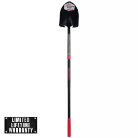 Razor-back 744110428766 Poweredge 48 Inch Fiberglass Handle Super Socket Digging Shovel