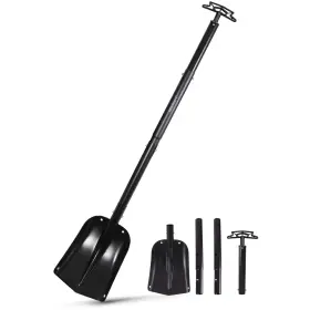 Rc20045 Redcamp Aluminum Lightweight Snow Shovel For Car Emergency 21-43 Durable