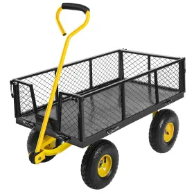 Rengue 977655665530 Heavy Duty Garden Cart 900 Lbs Large Capacity Steel Utility Wag