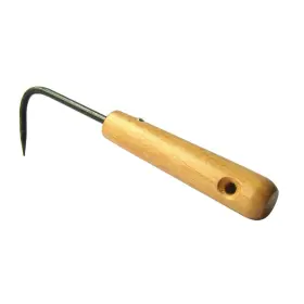 Rforply 714119204470 Gardening Bonsai Hook Wooden Handle Weeding Tools For Potted Plants Work