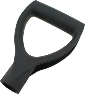 36923-shdsg-1 Rlecs Black Shovel Handle D Shaped Grip 28mm Id Plastic Fork Spade Suitab