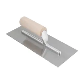 Roberts 075378497684 1/16 Inch X Square Notch Vinyl Flooring Trowel With Wood Handle