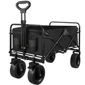 Yd01 Roixeeds Collapsible Folding Wagon Cart Portable Heavy Duty Large Capacity Outdoor Ga
