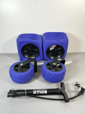 Rollx 840140301335 Replacement Tires - Beach Cart Brand New Never Used Pump Included