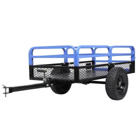 Tc4250 Roomark Dump Trailer Tow Behind Cart 15 Cu. Ft Steel Construction 1500 Lbs