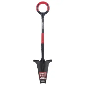 Rs220-001 Root Slayer Heavy Duty Serrated Steel Spade Shovel By Radius Garden