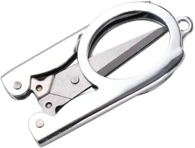 Rosojodg 741291661777 1pc Silver Folding Scissors Office Supplies Embroidery Foldable Pocket