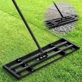P737879180549 Roylvan Lawn Leveling Rake 2in1 Double Side Leveler Tool With 32x10in G