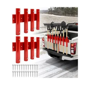 251119 Rrygzxd Heavy Duty 8-hole Shovel Holder For Trucks Mount Wall Wi