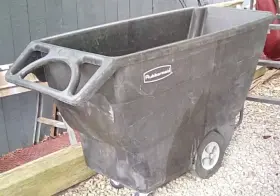 Fg101300bla Rubbermaid Commercial Dump Cart #2
