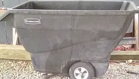 Fg101300bla Rubbermaid Commercial Dump Cart
