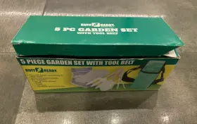 Ruff & Ready 607656002817 And 5-piece Garden Tool Set With Belt Free Shipping
