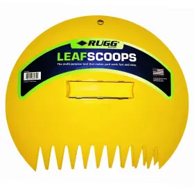Ppls1012 Rugg Original Leaf Scoops Large Size Hand Rake Claws For Debris And Yard Waste