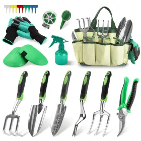 Xpyytj-13 Ruinengda Gardening Tools Set 13-piece Heavy Duty With Non-slip Ergonom