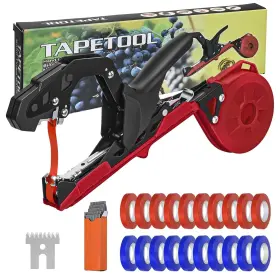 Zj-hg5-rd Rukhool Upgraded Plant Tying Machine Gun To Tie Up Vine Tomatoes And Grapes Quickly G