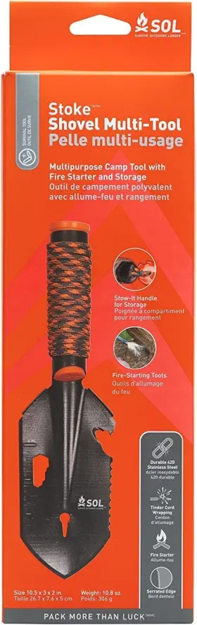 S.o.l. Survive Outdoors Longer 707708210334 Stoke Shovel #3