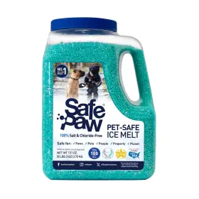 Safe Paw 095625328189 Pet Ice Melt For Effective Winter Solution - Chloride And Salt-free Non-toxic F