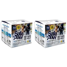Spmt-41022 Safe Paw Pet Ice Melt 100% Salt And Chloride Free With Traction Agent 2pack
