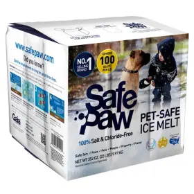 1714955 Safe Paws Paw Pet Salt-free Ice Melt 22 Lbs Non-toxic And Free Shipping