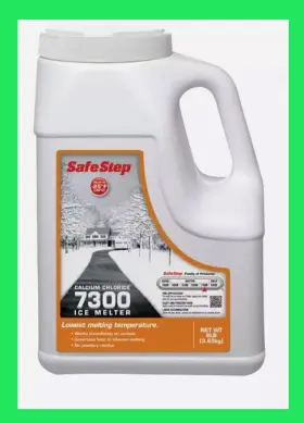 7300 Safe Step 073841508080 Ice Melter Calcium Chloride Pellet Snow Melt 8 Lb New