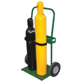 82010 Saftcart 820-10 Welding Cylinder Truck 2 Cyl 400 Lb