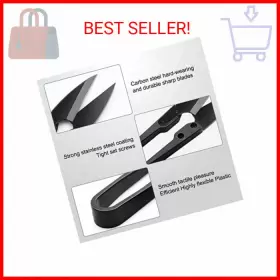 Sago Brothers 701056106097 Bonsai Pruning Scissors 5 Pcs Small Pruner Shears Bud Leaves Trimmer Garden S #2