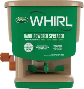 7796147 Scotts - Whirl Handheld Spreader For Fertilizer/ice Melt/seed