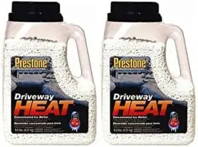 9.5j-heat Scotwood Industries 313040186178 Prestone Driveway Heat Concentrated Ice Melter 9.5-pound Two Pack