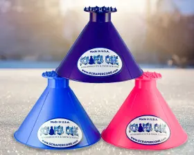 Scraper Cone 680243955925 3 Pack The Original Ice Snow Removal Made In Usa