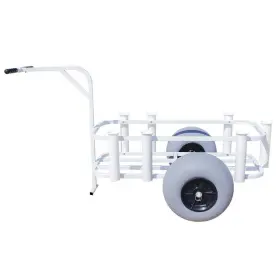 Sea Striker 096337667092 Balloon Tire Surf And Beach Cart - Outdoor Fishing Rolling Wheel