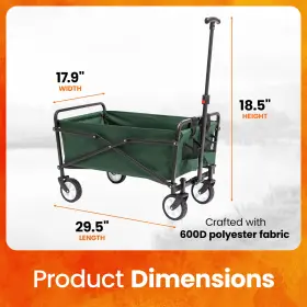 Suw-202-u-b Seina Heavy Duty Compact Folding Outdoor Utility Cart With 150 Pound Capacity Used #2