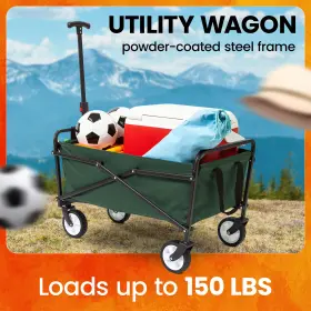 Suw-202-u-b Seina Heavy Duty Compact Folding Outdoor Utility Cart With 150 Pound Capacity Used #3