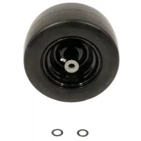 Suw-408-green Seina Universal 11 Inch X 6 Smooth Tread Black Rim Flat Free Wheel Assembly For