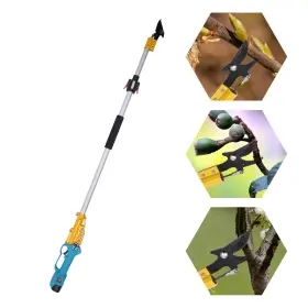 Sc-3220 Senderpick New Cordless Electric Pruning Shears Extension Pole Tree Branch Cutting Machine