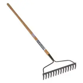 42355 Seymour Midwest Bow Rake 14 Tines 54 In L Hardwood Handle