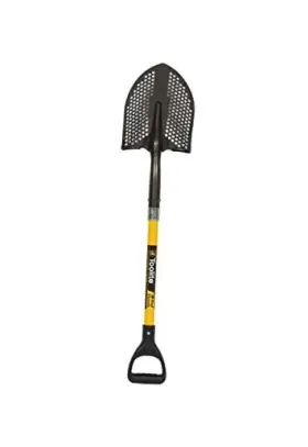 49501 Seymour Midwest Round Point 29 Inch Professional Grade Fiberglass Handle With Poly D Grip