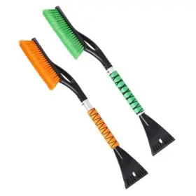 Ycxz-xz001 Sf 2 Pack Ice Scrapers With Snow Brush 27 Inch Remover For Car