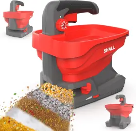 Sh112047ae Shall Battery Powered Fertilizer Spreader 7.2v Rechargeable Seed