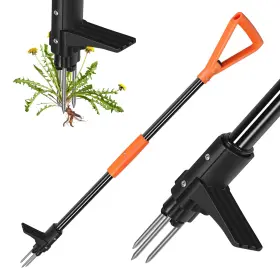 3-claw Shantra 192717015689 Weed Puller Tool Stand Up With Long Handle Garden W